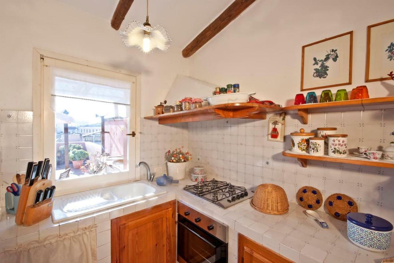 Attico In Centro Con Vista Della Torre - Cozy Penthouse Facing To The Tower Apartment Oristano Luaran gambar