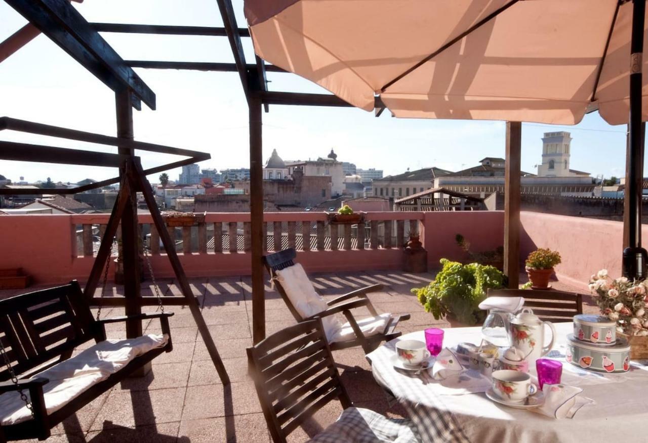 Attico In Centro Con Vista Della Torre - Cozy Penthouse Facing To The Tower Apartment Oristano Luaran gambar